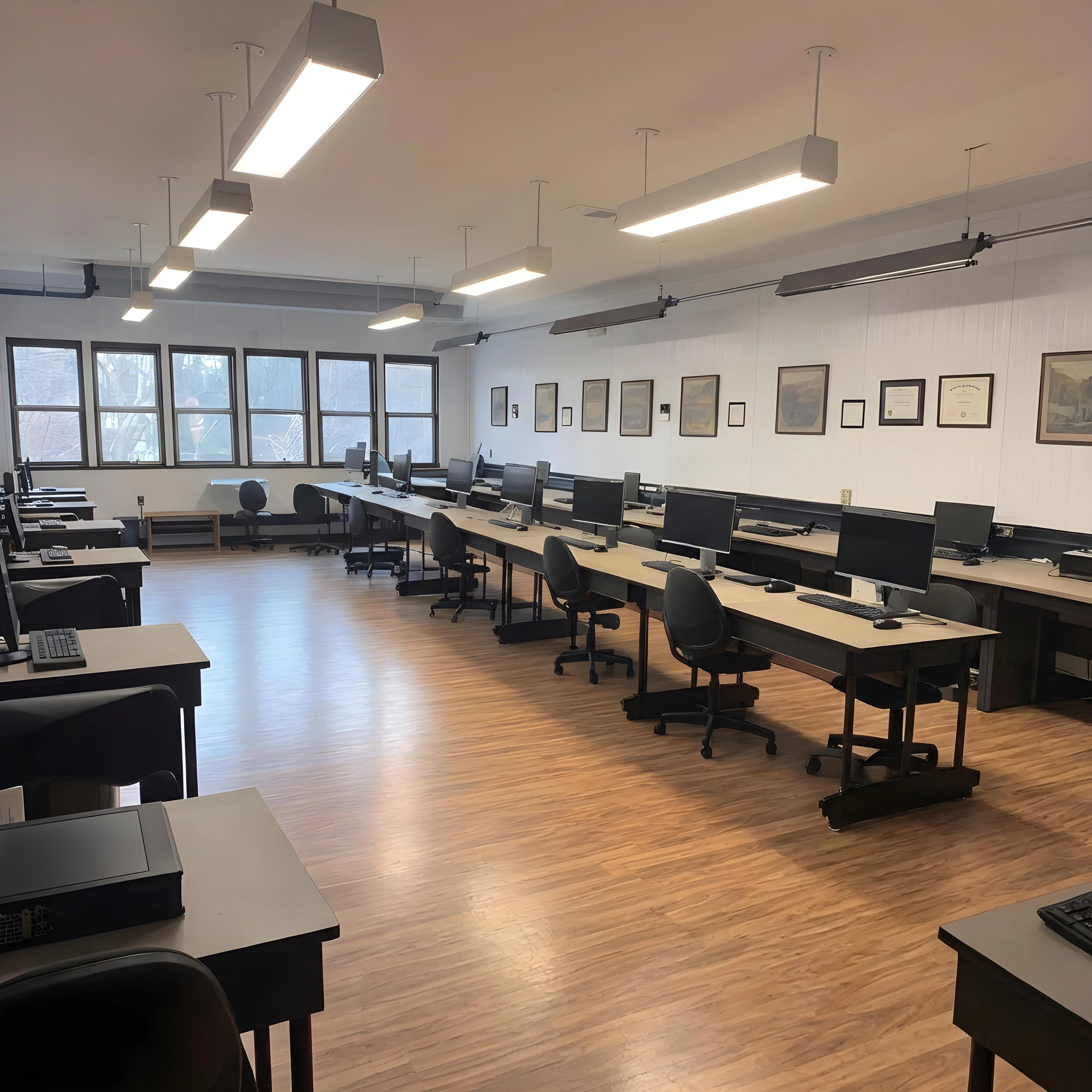 Electrical plumbing and utility ready prefabricated office