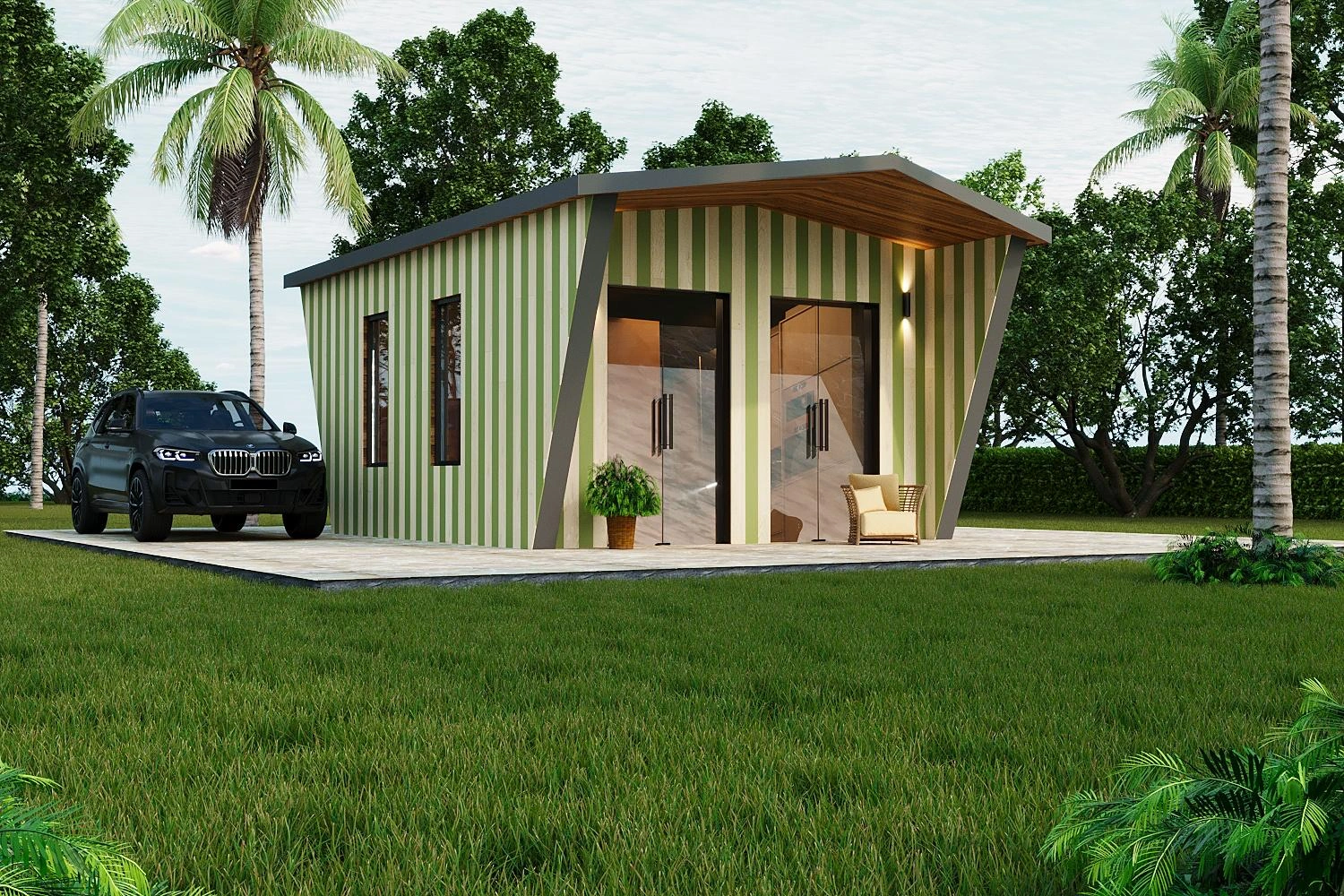Module B standard prefabricated office building